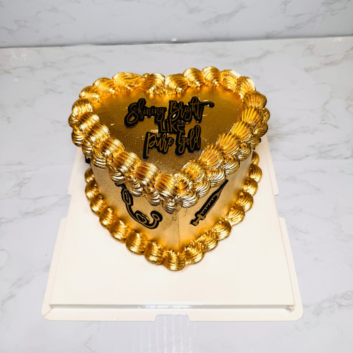 6” Heart Cake