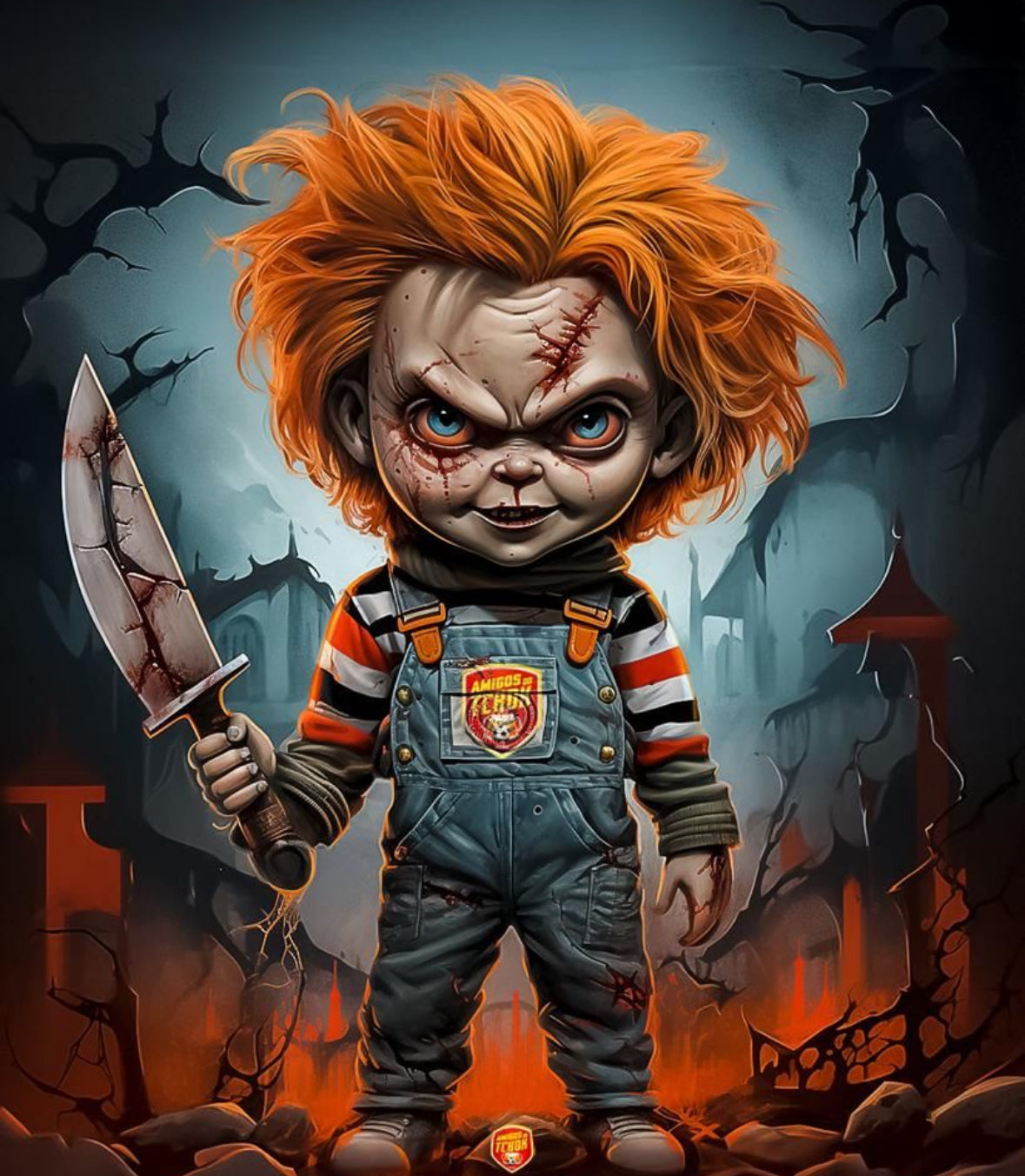 Halloween Mini Bento Cake