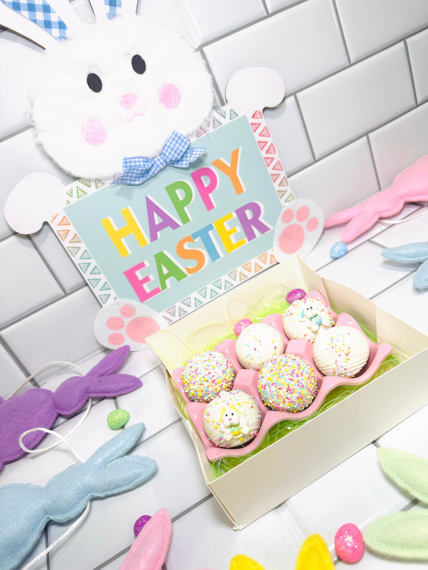 Easter Cake Pop Cartons