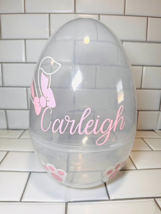 Unfilled, Personalized Egg