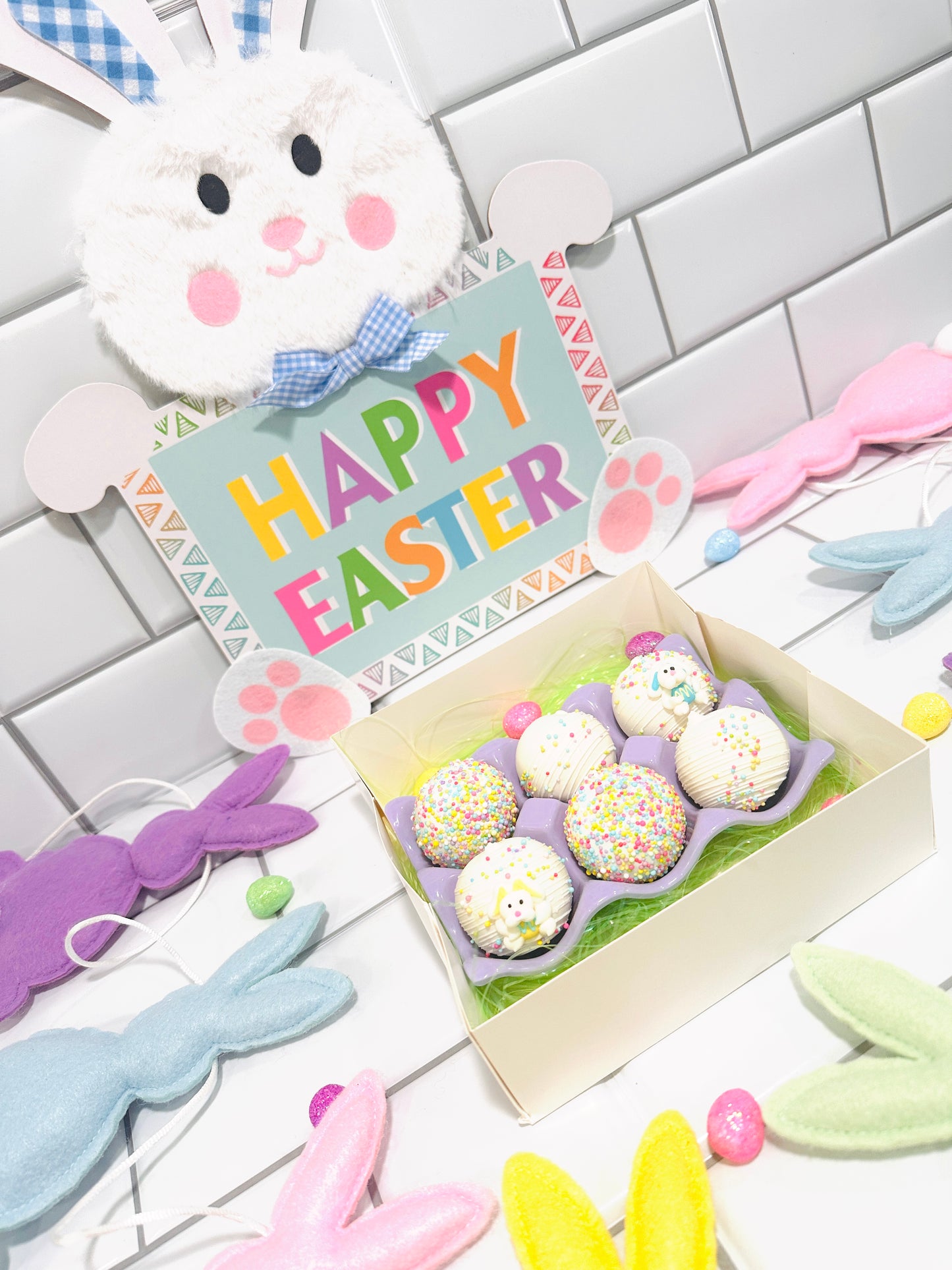 Easter Cake Pop Cartons