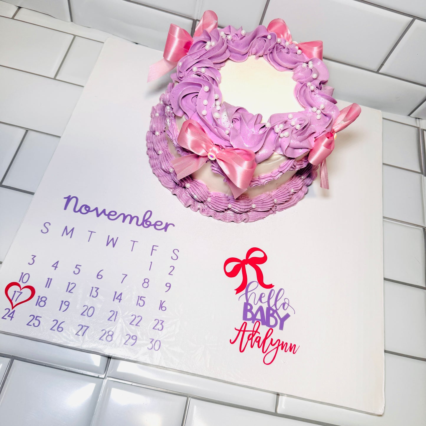 Calendar Board Cakes