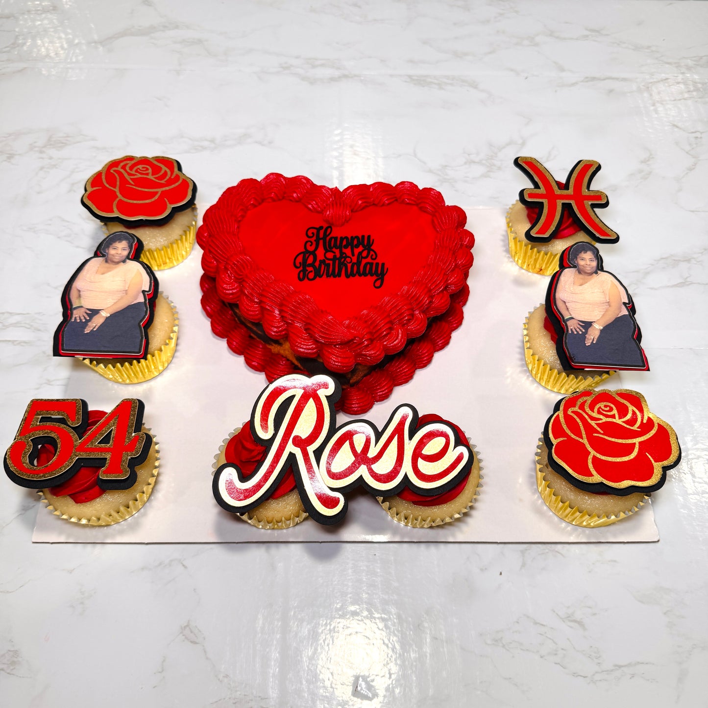 Cake Heart Bento Box