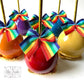 1 dozen Plain/Simple Drizzled Candy Apples